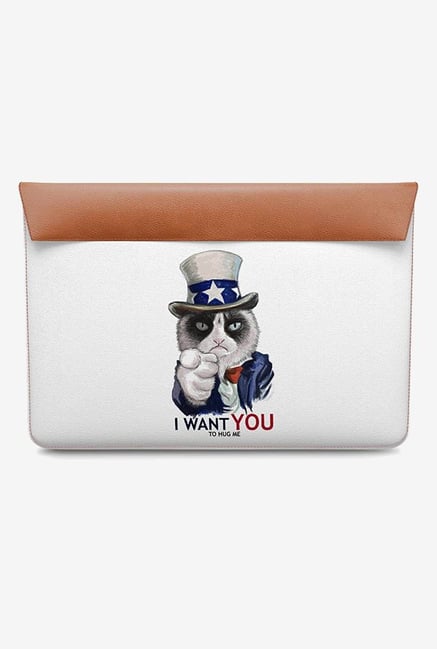 DailyObjects Uncle Sam Cat MacBook Pro 15 Envelope Sleeve DailyObjects Uncle Sam Cat MacBook Pro 15 Envelope Sleeve
