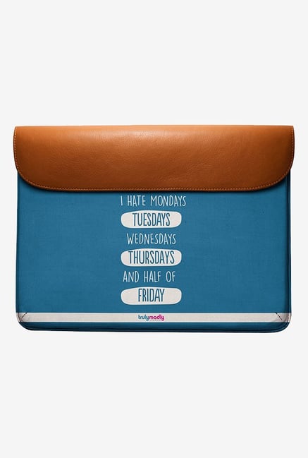 DailyObjects Weekday Hate MacBook Pro 15 Envelope Sleeve DailyObjects Weekday Hate MacBook Pro 15 Envelope Sleeve