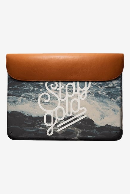 DailyObjects Stay Gold MacBook Pro 15 Envelope Sleeve DailyObjects Stay Gold MacBook Pro 15 Envelope Sleeve