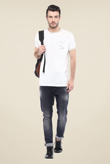 Mufti Black Solid Jeans Mufti Black Solid Jeans