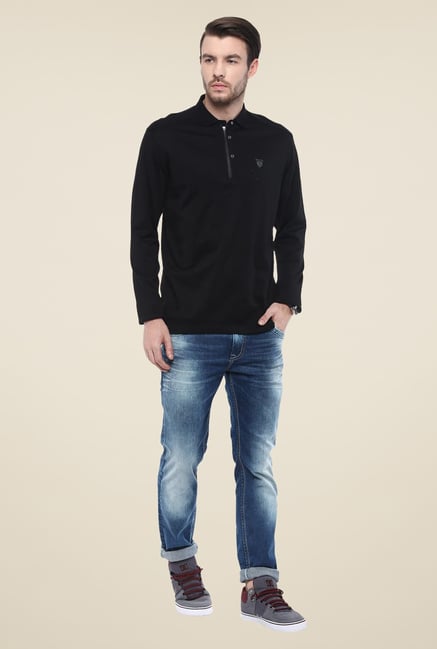 Mufti Blue Solid Jeans Mufti Blue Solid Jeans