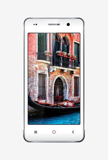 iBALL Andi 4.5C Magnifico Dual Sim 8 GB (White/Silver) iBALL Andi 4.5C Magnifico Dual Sim 8 GB (White/Silver)