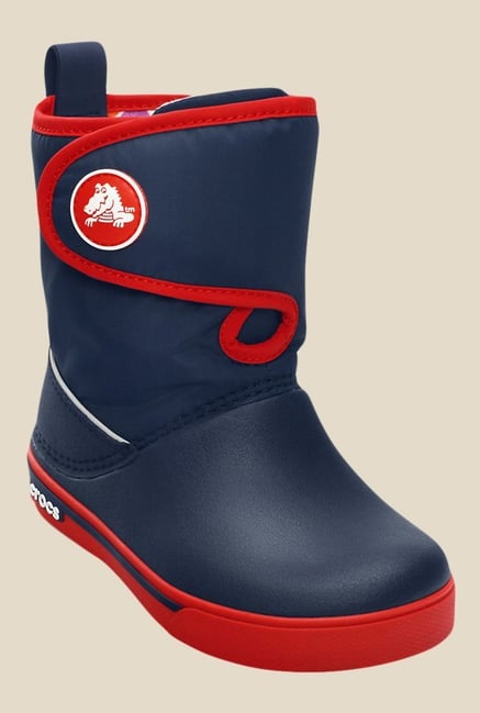Crocs Crocband II.5 Navy & Red Casual Boots Crocs Crocband II.5 Navy & Red Casual Boots