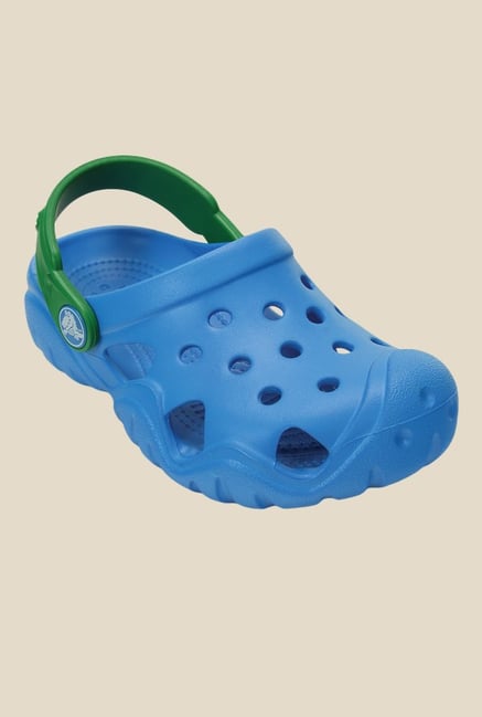 Crocs Swiftwater Ocean & Kelly Green Clogs Crocs Swiftwater Ocean & Kelly Green Clogs