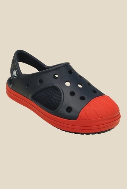 Crocs Bump It Navy & Flame Clogs Crocs Bump It Navy & Flame Clogs