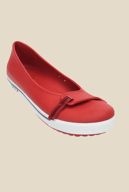 Crocs Crocband 2.5 Dark Red & Mulberry Flat Ballets Crocs Crocband 2.5 Dark Red & Mulberry Flat Ballets