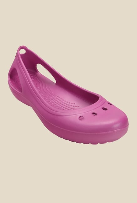 Crocs Kadee Wild Orchid Flat Ballets Crocs Kadee Wild Orchid Flat Ballets