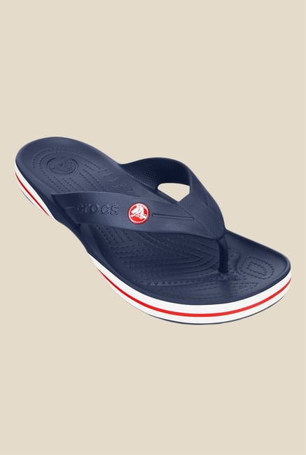 Crocs Crocband-X Navy Flip Flops Crocs Crocband-X Navy Flip Flops