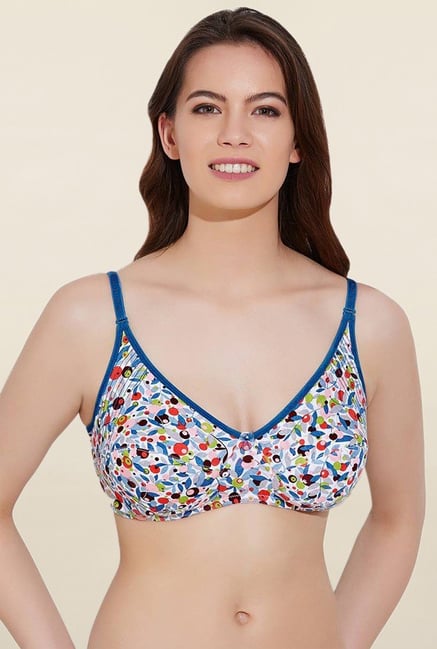 Rosaline By Zivame Multicolor Non Padded Bra Rosaline By Zivame Multicolor Non Padded Bra
