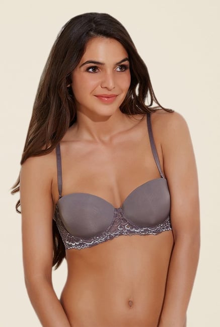 Zivame Grey Padded Bra Zivame Grey Padded Bra