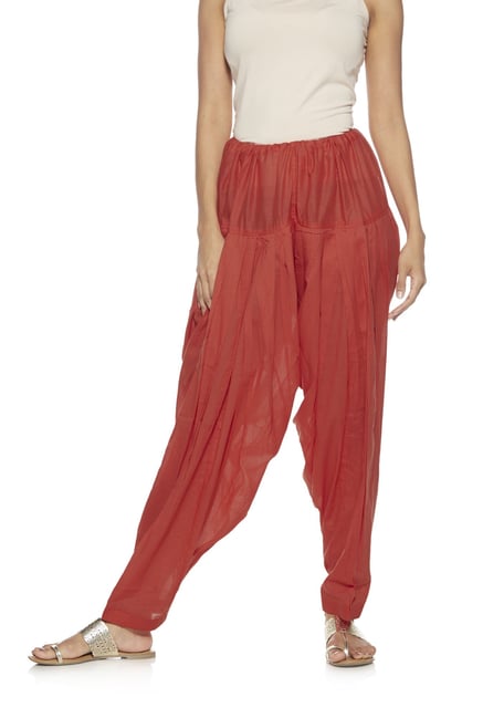 Utsa by Westside Rust Solid Salwar Utsa by Westside Rust Solid Salwar