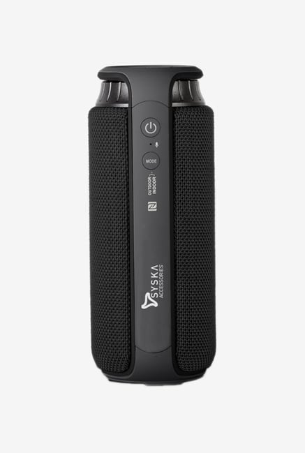 Syska Sound Cup 24 W Splash Proof Bluetooth Speaker (Black) Syska Sound Cup 24 W Splash Proof Bluetooth Speaker (Black)