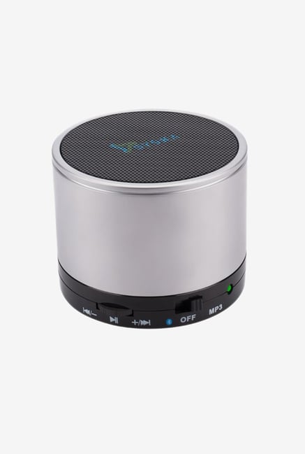 Syska S10 3 W Bluetooth Speaker (Silver) Syska S10 3 W Bluetooth Speaker (Silver)