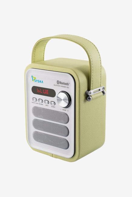 Syska P50 2.5 W Bluetooth Speaker (Green) Syska P50 2.5 W Bluetooth Speaker (Green)