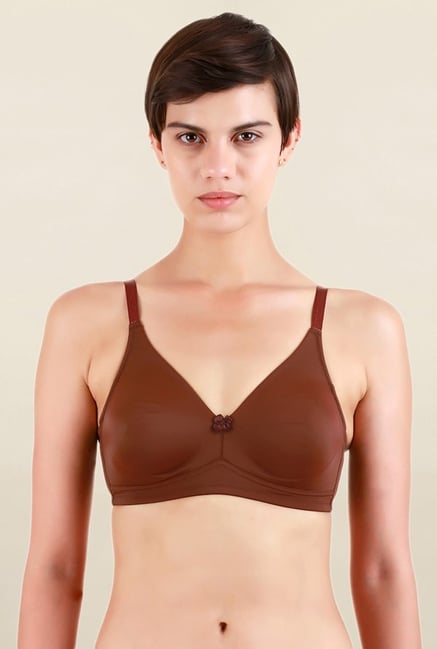 Zivame Brown Non Wired Padded T Shirt Bra Zivame Brown Non Wired Padded T Shirt Bra