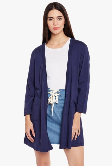 MEEE Navy Full Sleeves Shrug MEEE Navy Full Sleeves Shrug