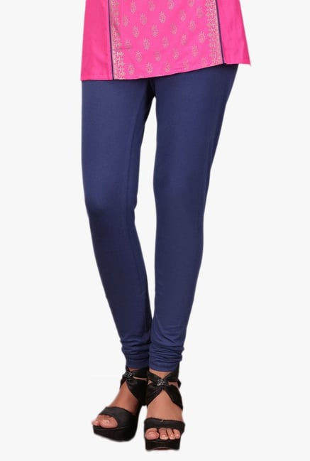 Aurelia Navy Cotton Churidar Aurelia Navy Cotton Churidar