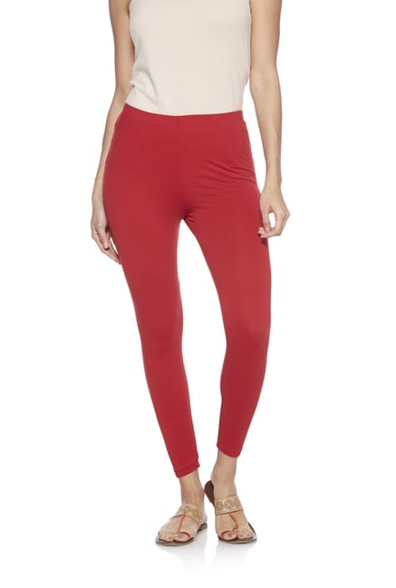 Utsa by Westside Red Leggings Utsa by Westside Red Leggings