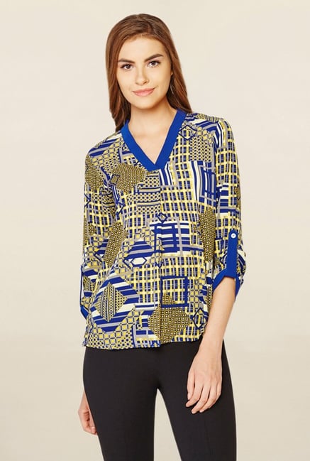 AND Multicolor Printed Top AND Multicolor Printed Top
