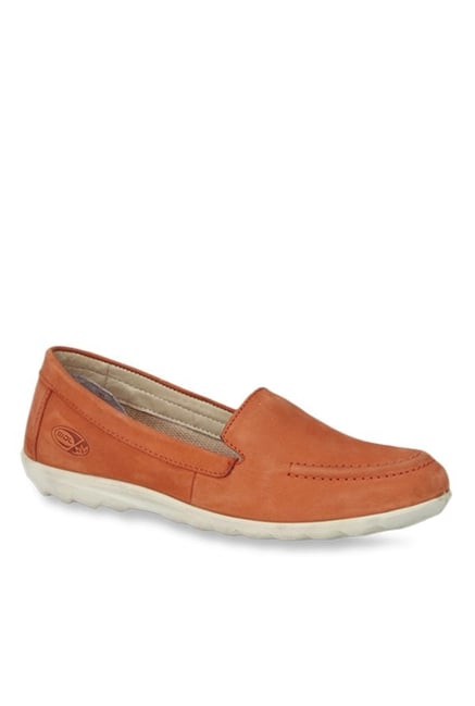 Woodland Orange Casual Loafers Woodland Orange Casual Loafers