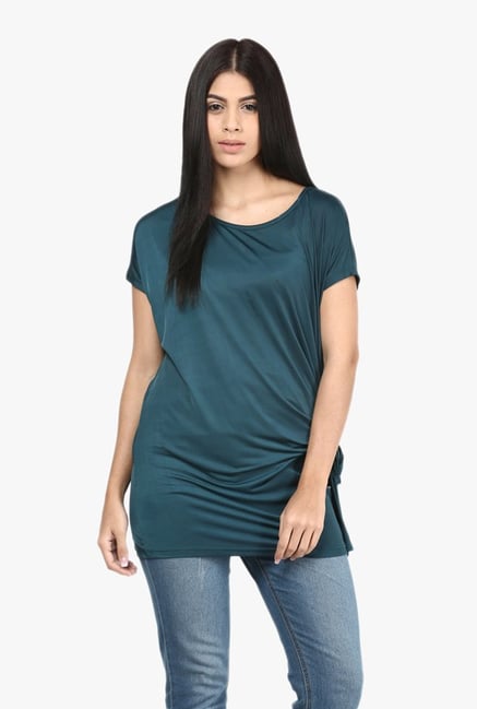 Mayra Green Round Neck Top Mayra Green Round Neck Top