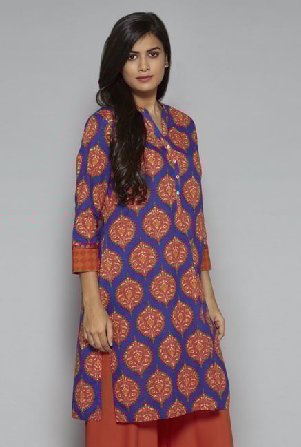 Utsa by Westside Blue Kurta Utsa by Westside Blue Kurta