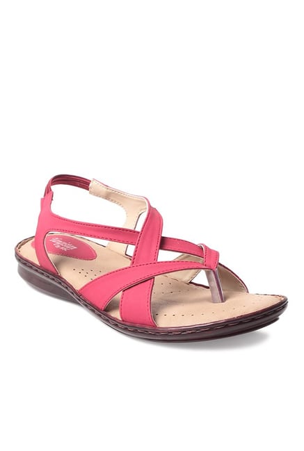 Yangistan by MSC Pink Sling Back Sandals Yangistan by MSC Pink Sling Back Sandals