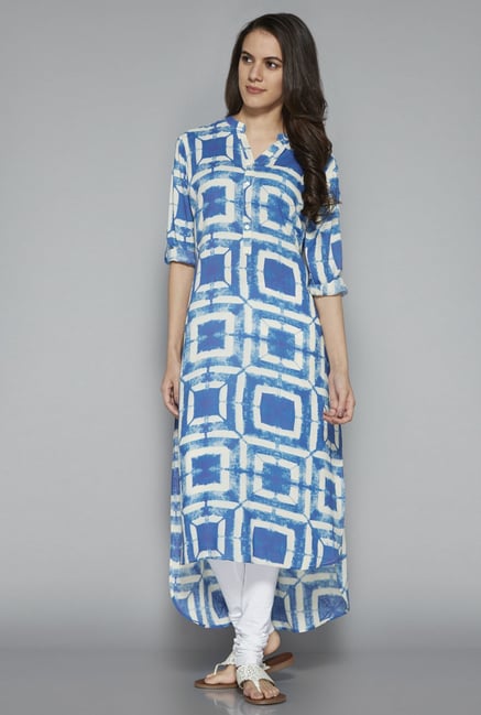 Utsa by Westside Indigo High-low Kurta Utsa by Westside Indigo High-low Kurta
