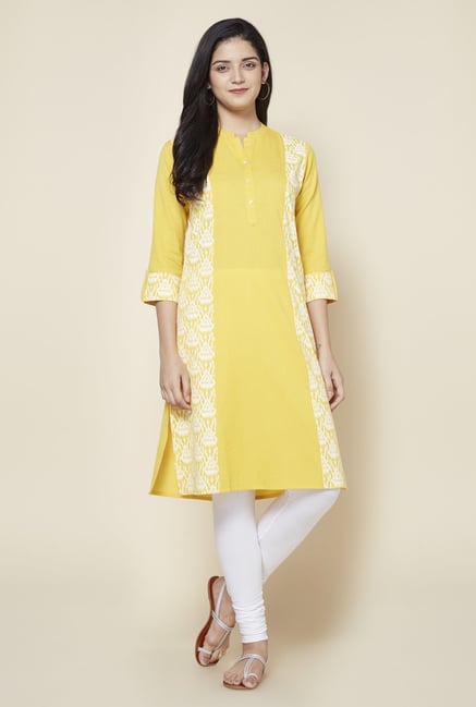 Zudio Yellow Kurta Zudio Yellow Kurta