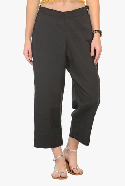 Varanga Black Rayon Palazzo Varanga Black Rayon Palazzo