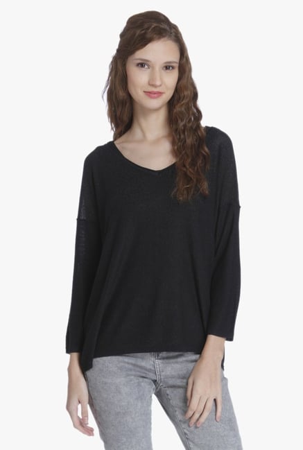 Only Black Textured Pullover Only Black Textured Pullover