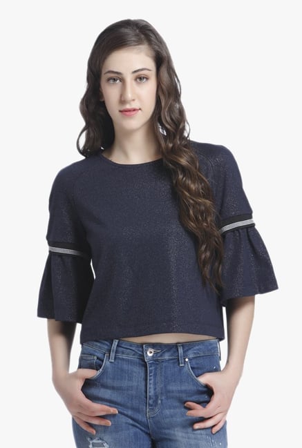 Only Navy Textured Sweater Only Navy Textured Sweater