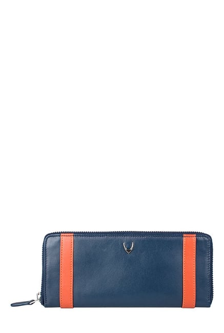 Hidesign Missy W4 (RFID) Navy & Tan Paneled Leather Wallet Hidesign Missy W4 (RFID) Navy & Tan Paneled Leather Wallet