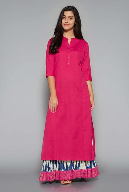 Utsa by Westside Pink Kurta Utsa by Westside Pink Kurta