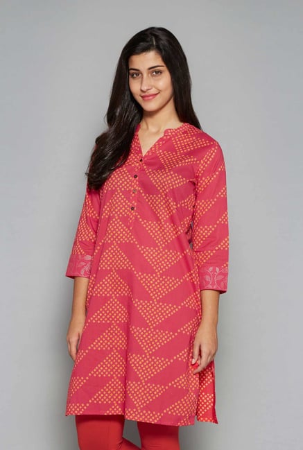 Utsa by Westside Pink Kurta Utsa by Westside Pink Kurta