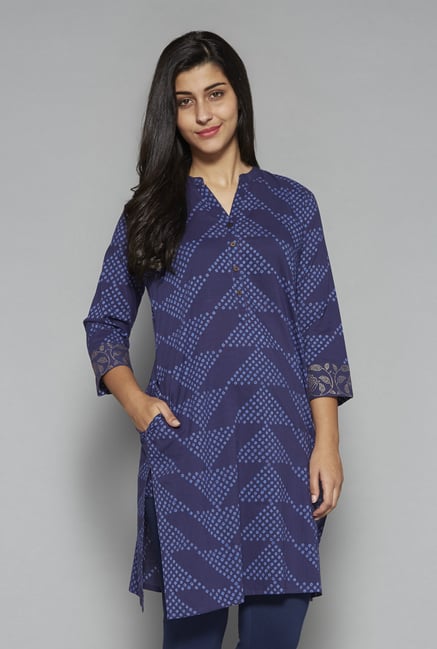 Utsa by Westside Indigo Kurta Utsa by Westside Indigo Kurta