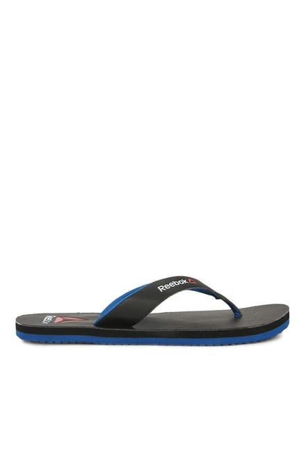 Reebok Advent Black & Blue Flip Flops Reebok Advent Black & Blue Flip Flops