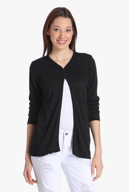 Vero Moda Black Full Sleeves Shrug Vero Moda Black Full Sleeves Shrug