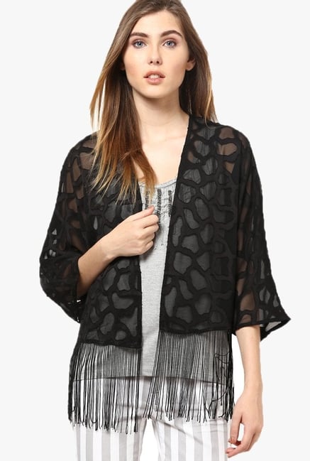 Vero Moda Black Lace Shrug Vero Moda Black Lace Shrug