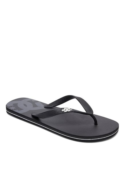 DC Spray Black & Grey Flip Flops DC Spray Black & Grey Flip Flops