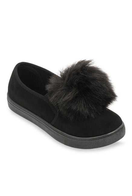 Truffle Collection Black Casual Plimsolls Truffle Collection Black Casual Plimsolls