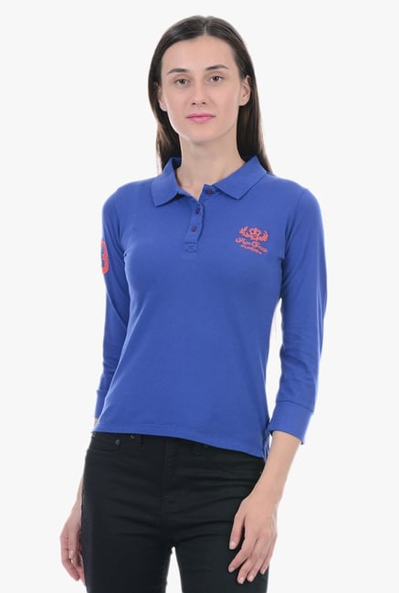 Pepe Jeans Blue Polo T-Shirt Pepe Jeans Blue Polo T-Shirt