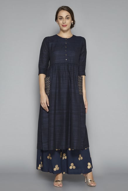 Zuba by Westside Indigo Kurta Zuba by Westside Indigo Kurta