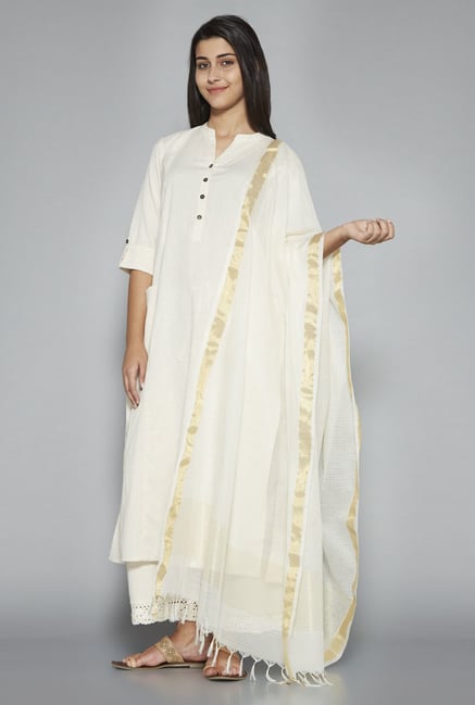 Utsa by Westside Off White Dupatta Utsa by Westside Off White Dupatta