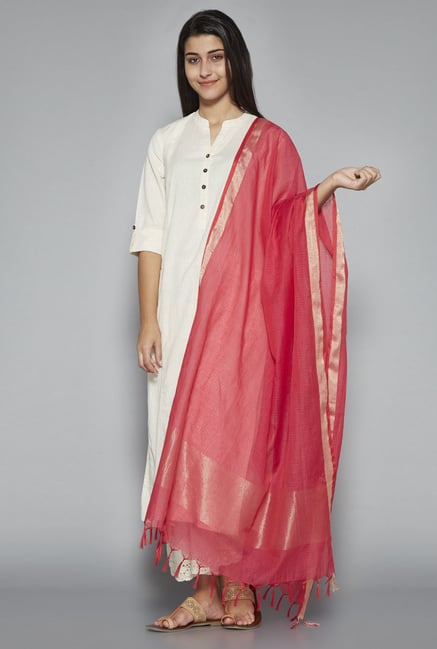 Utsa by Westside Pink Dupatta Utsa by Westside Pink Dupatta