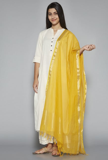 Utsa by Westside Yellow Dupatta Utsa by Westside Yellow Dupatta