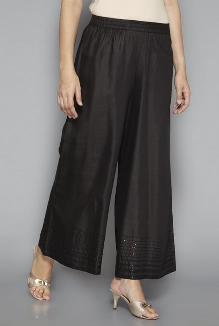 Zuba by Westside Black Palazzos Zuba by Westside Black Palazzos