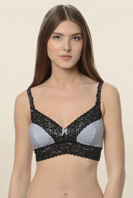 Da Intimo Grey Non Wired Non Padded Bra Da Intimo Grey Non Wired Non Padded Bra