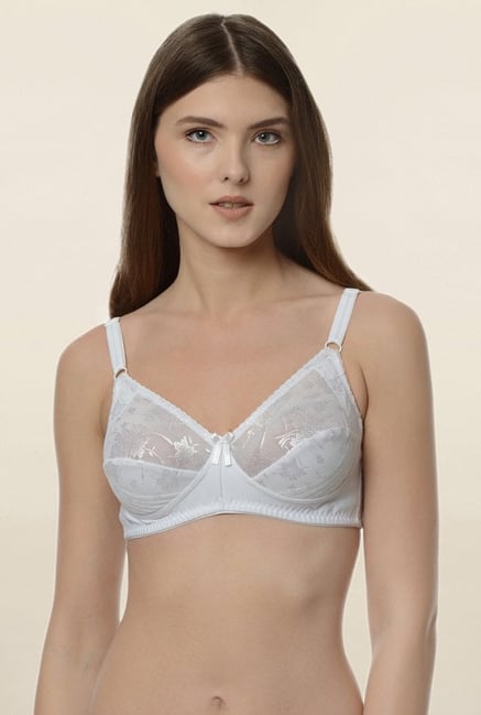 Da Intimo White Non Wired Non Padded Bra Da Intimo White Non Wired Non Padded Bra