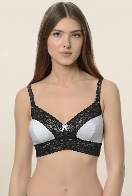 Da Intimo White Non Wired Non Padded Bra Da Intimo White Non Wired Non Padded Bra